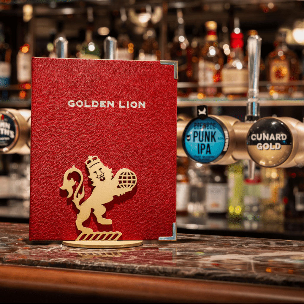 Cunard’s Golden Lion