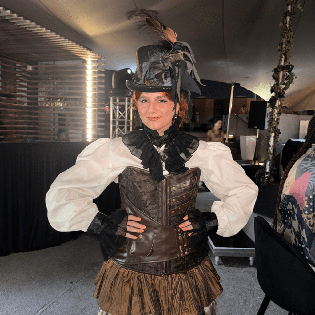 Catharina Ras at Steenberg Skyline and Vine Party