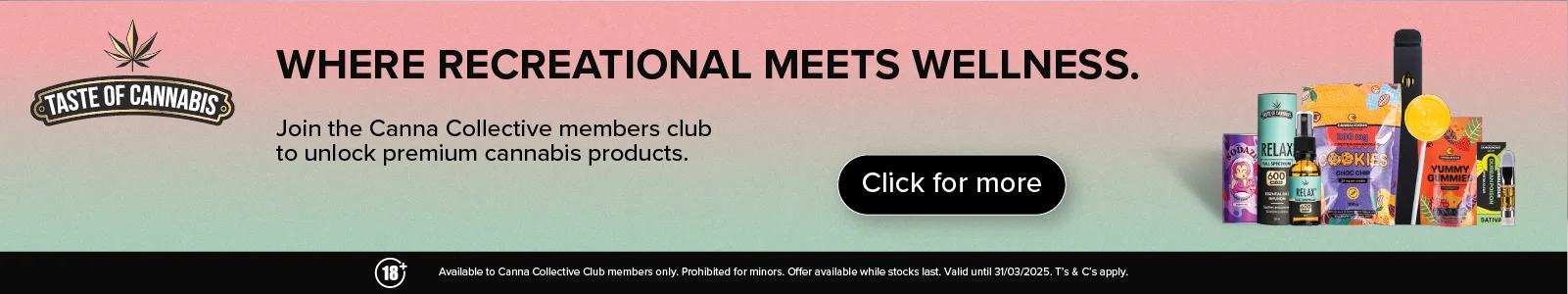 Taste of Cannabis Banner