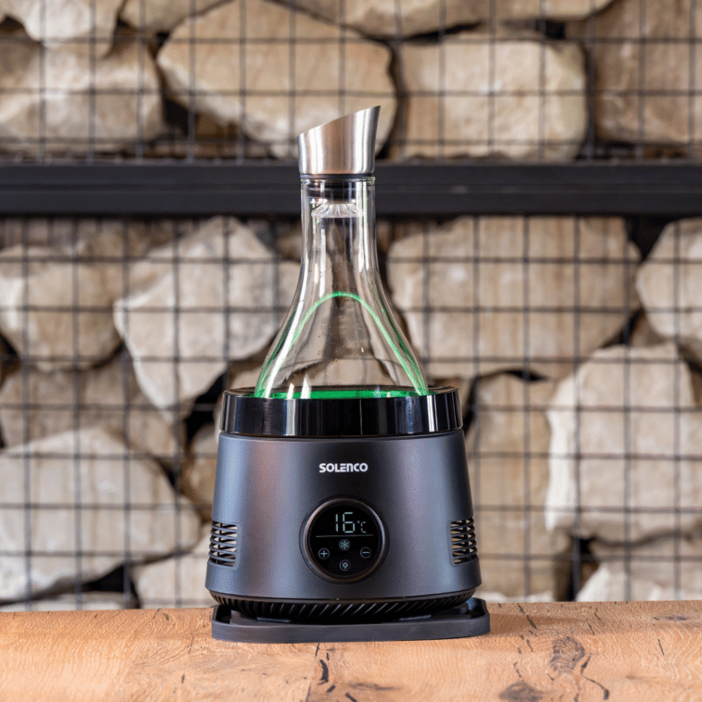 Solenco Life Precision Wine Cooler with Decanter