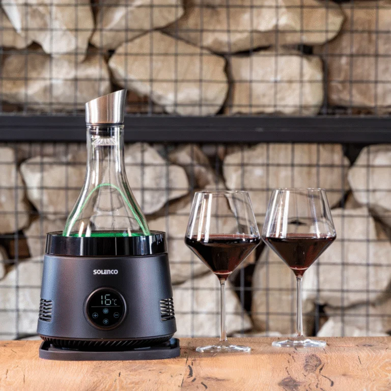 Solenco Life Precision Wine Cooler with Decanter