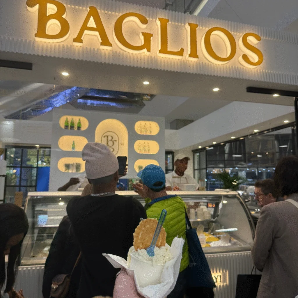 Baglios welcomed at Fourways Mall