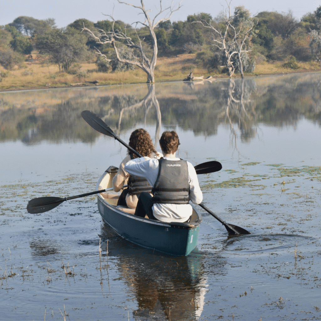 Finfoot Lake Reserve canoeing
