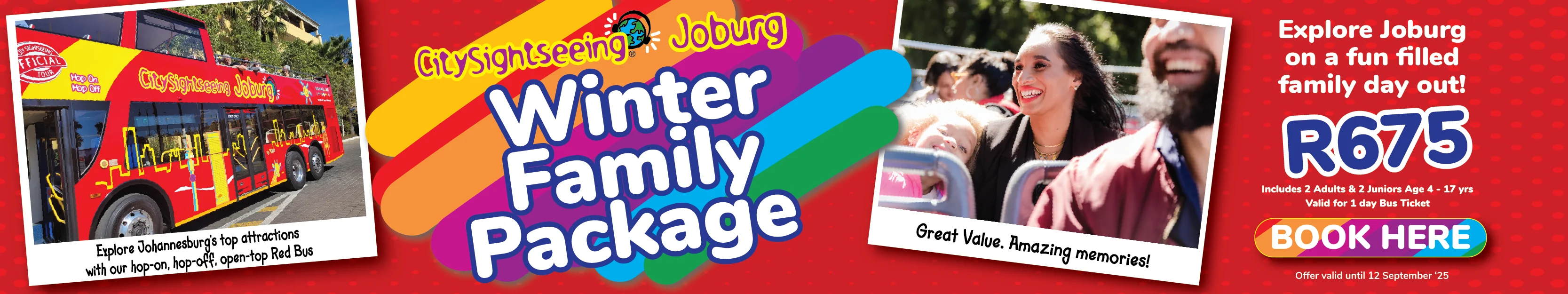 City Sightseeing JHB Banner August 2025