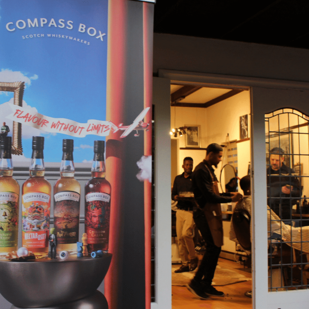 Compass Box Activation at Bolton House