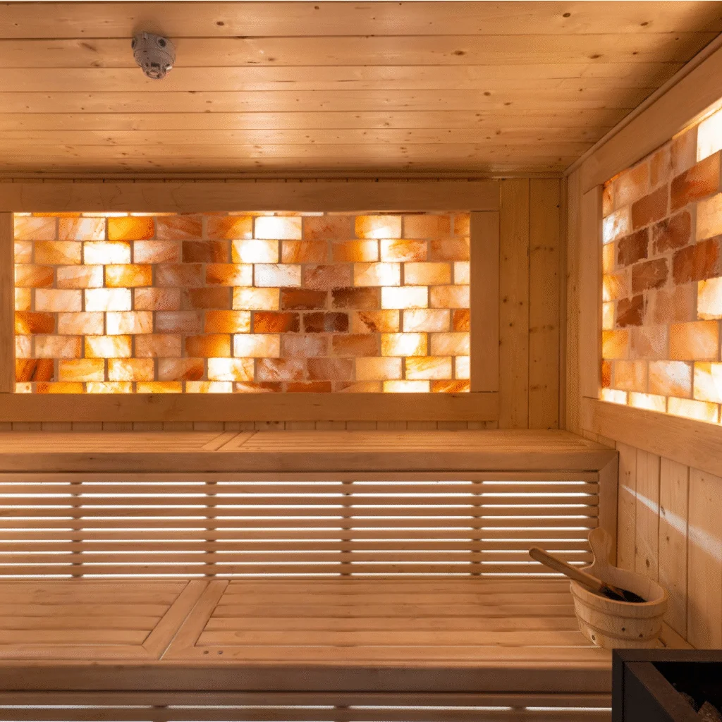 Sauna at Camelot Spa Melrose Arch