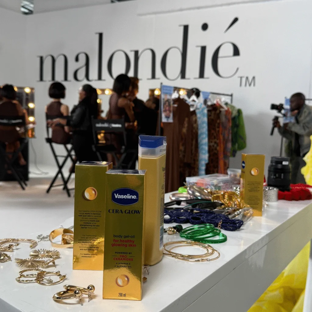 Malondie x Vaseline Ceramic-Glow partnership