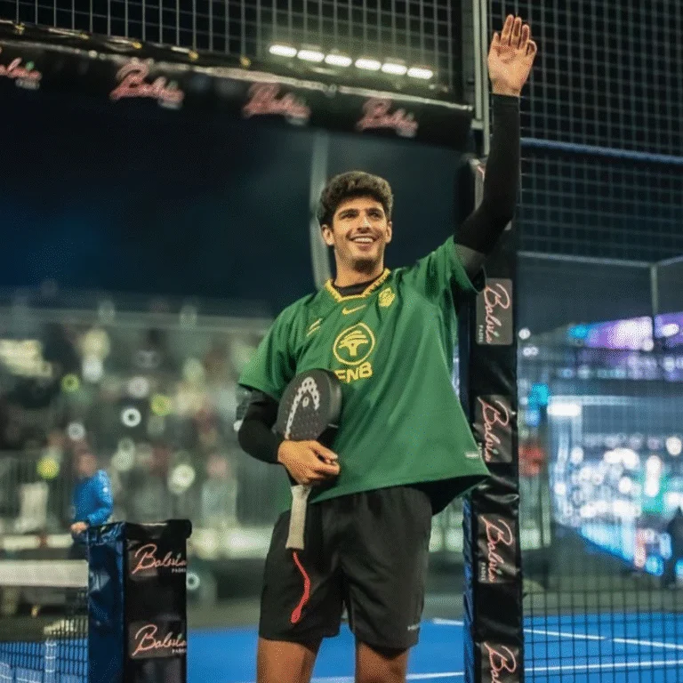 Arturo Coello in a Springboks Jersey ahead of Day 2