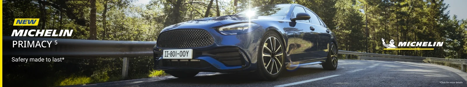 Michelin Primacy 5 Banner September 2025