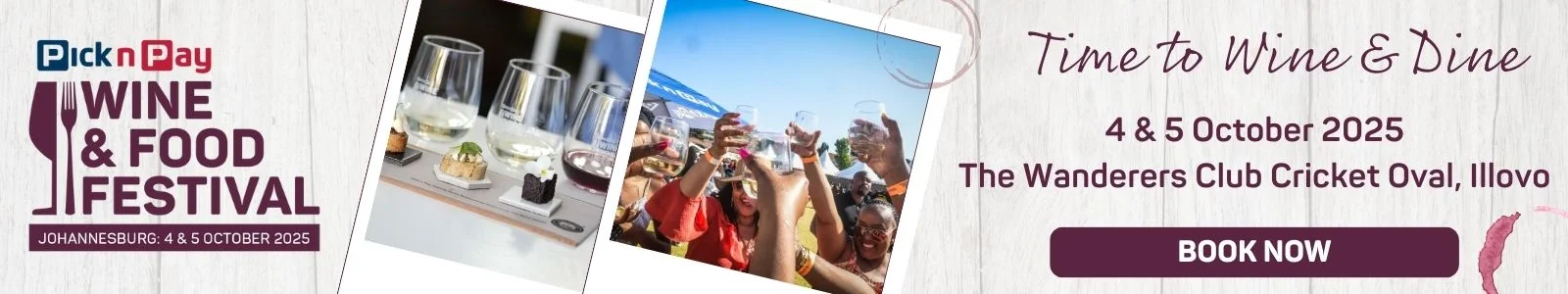 Pick n Pay Wine & Food Festival 2025