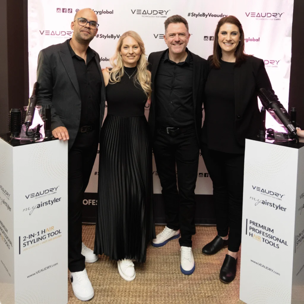 The founder and managing team at Veaudry Global
