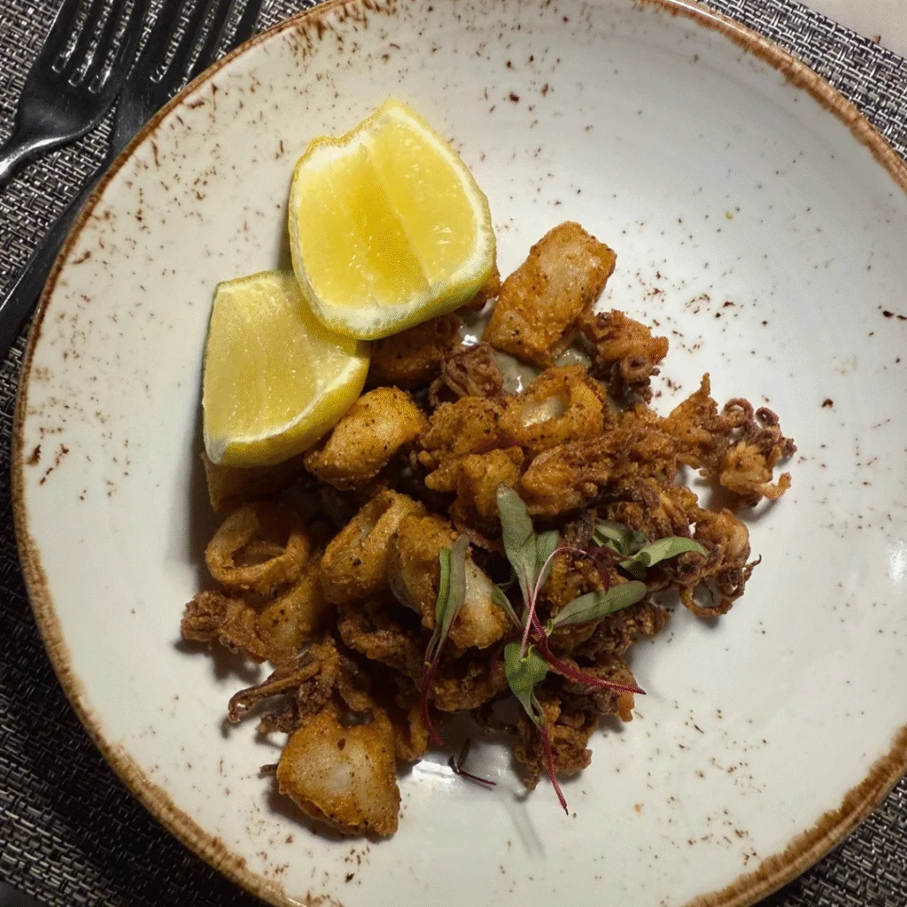 Calamari & Squid Starter at Flames