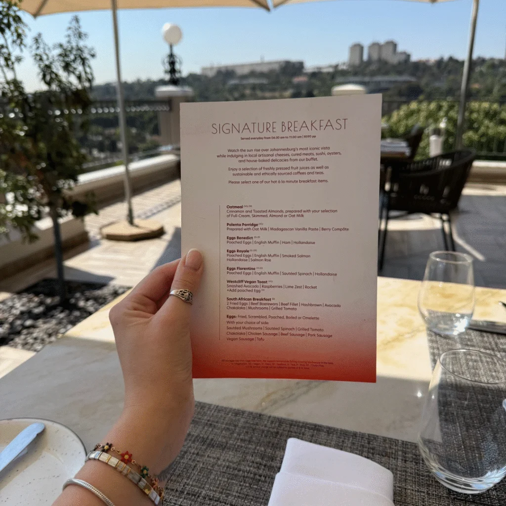 Signature Breakfast at Four Seasons Hotel
