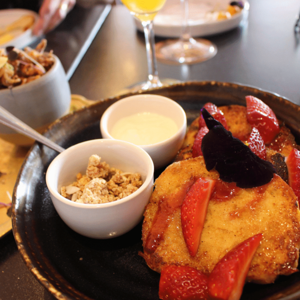 Liberté French Food and Wine brioche french toast