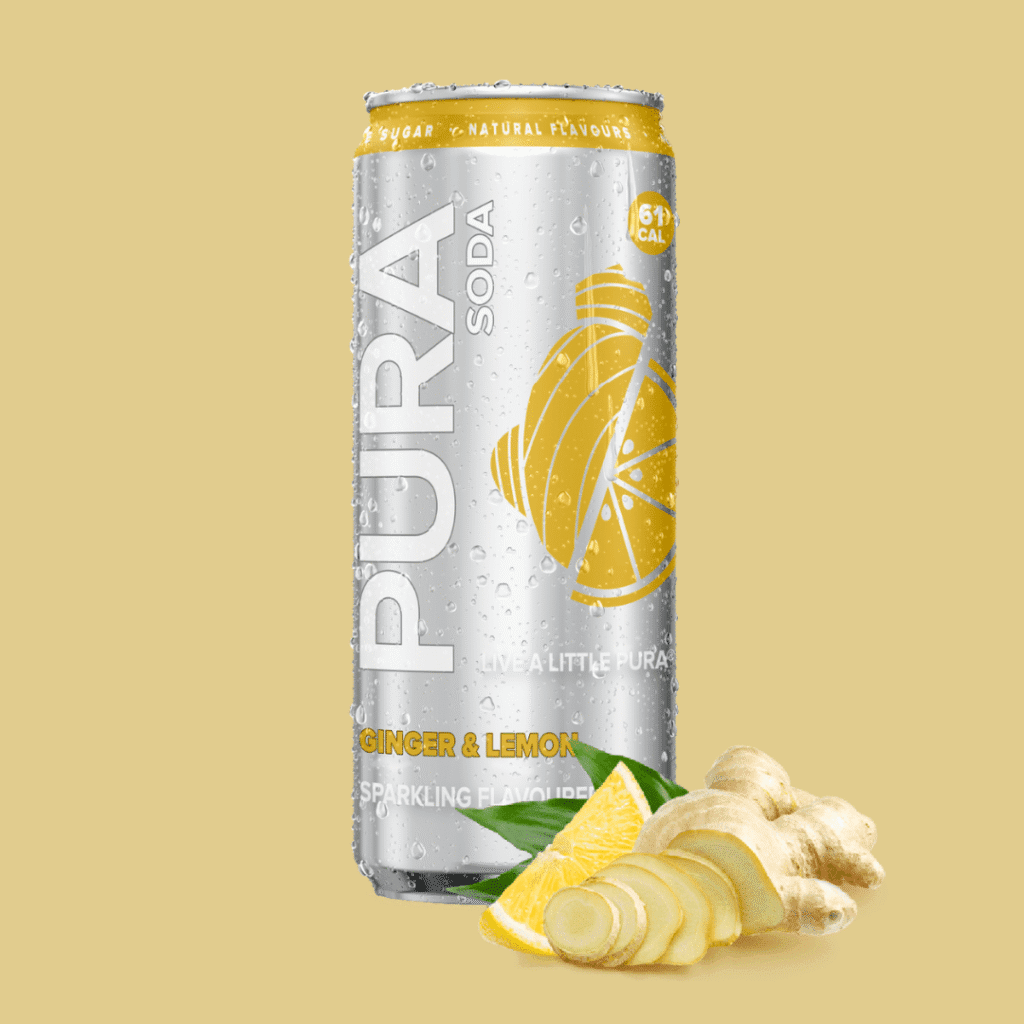 PURA Soda Ginger and Lemon