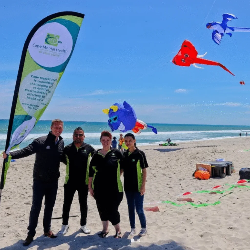 Cape Town International Kite Festival as a fundraiser for Cape Mental Health