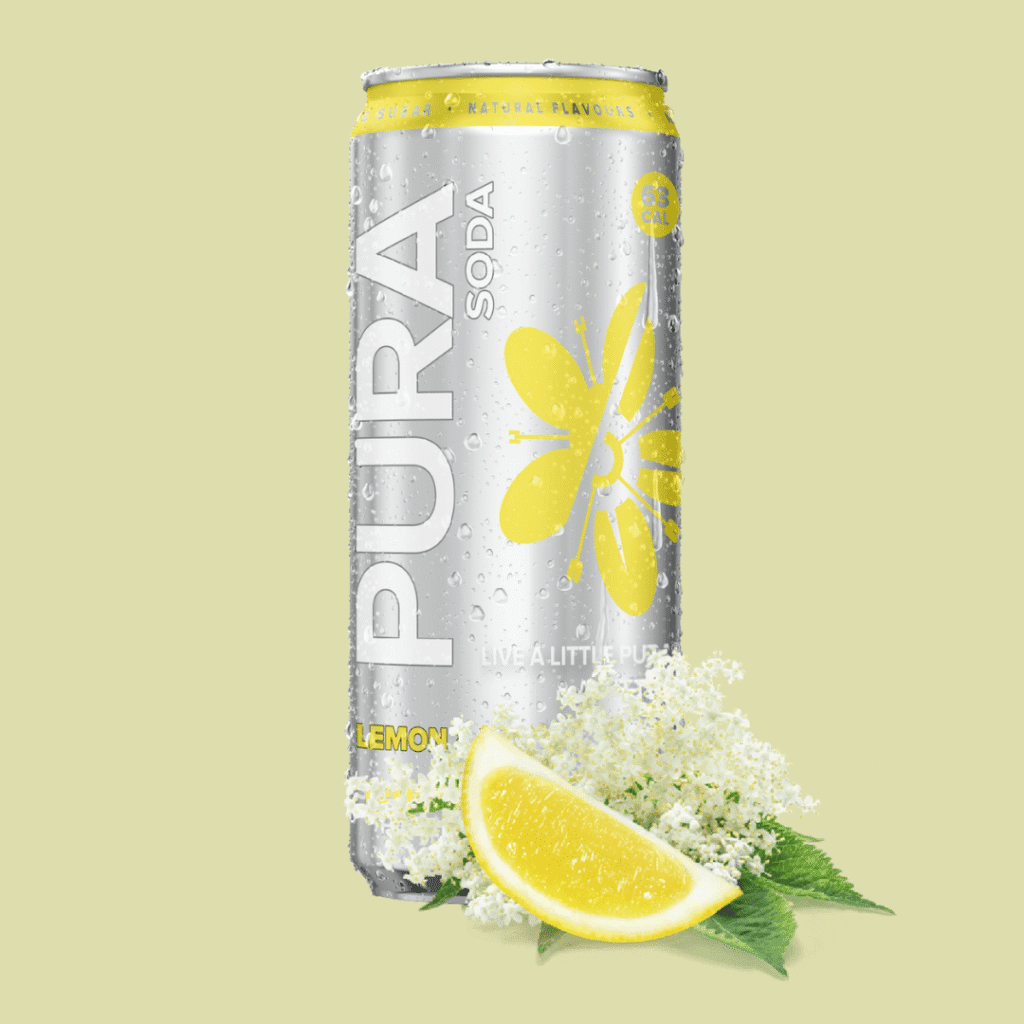 PURA Soda Lemon and Elderflower