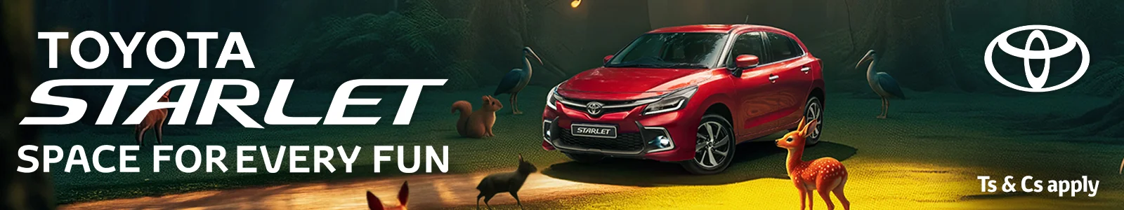 Toyota Forest Homepage Banner October 2025