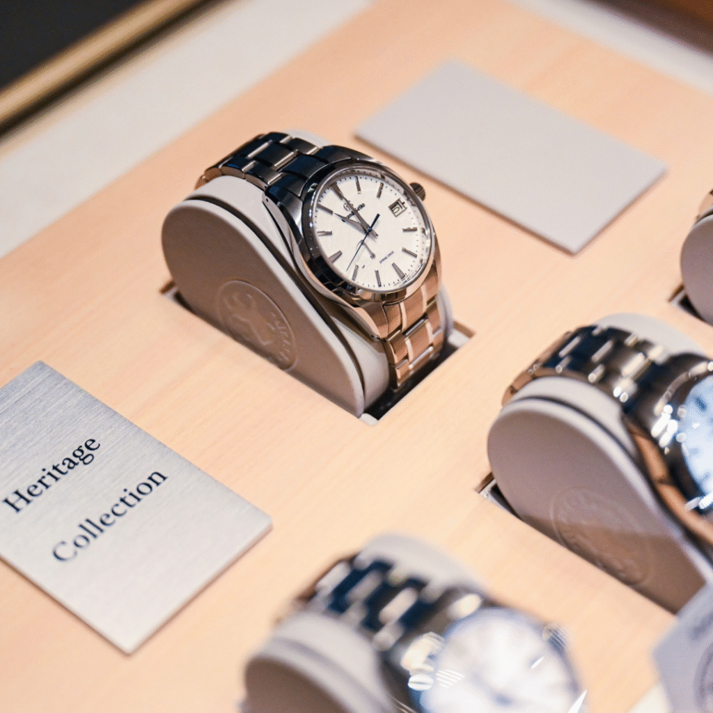 Shemer Nelson Mandela Square Grand Seiko Heritage Collection