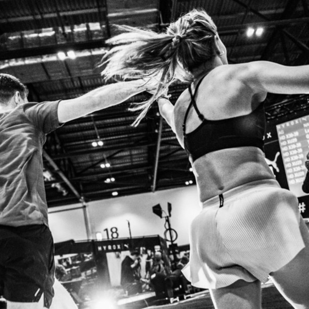 Mixed doubles race at Hyrox