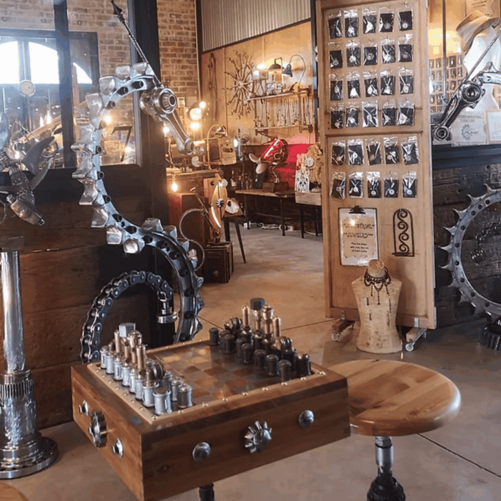 metal arts and crafts at Craft Shed