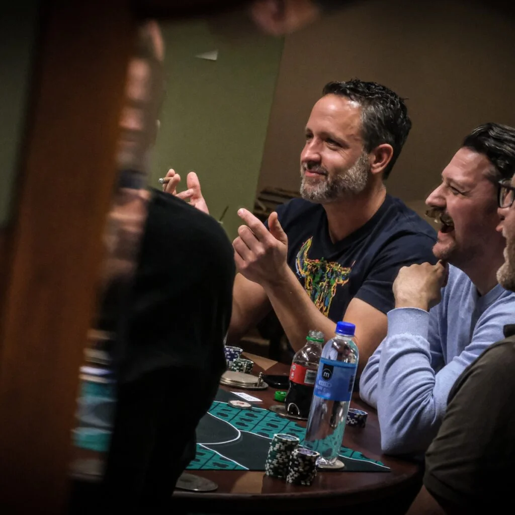 Poker Players at Bolton House