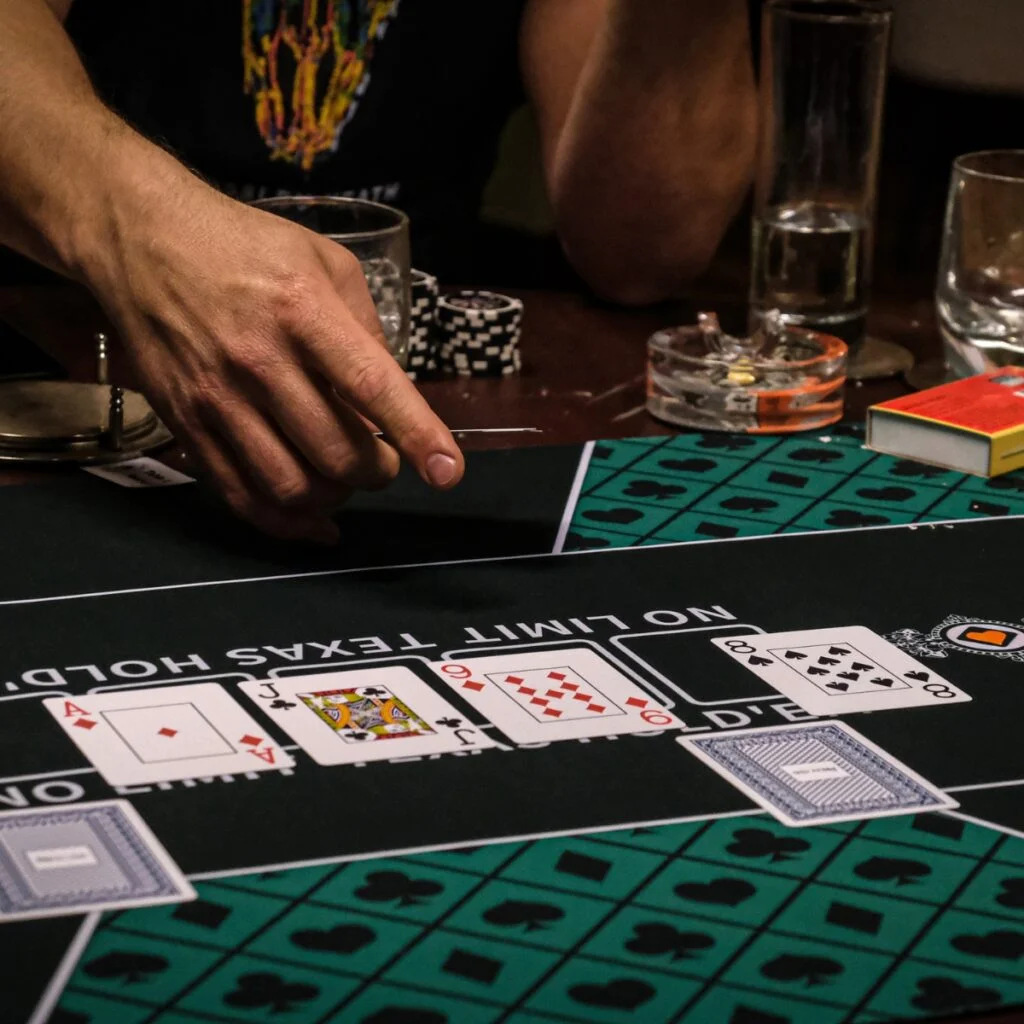 Poker Dealing at Bolton House