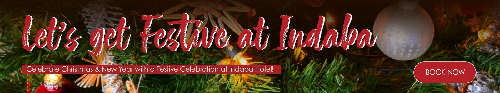 Indaba Hotel Christmas Banner 2025