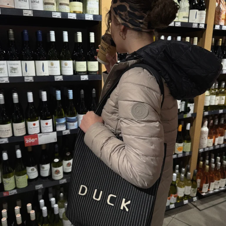 Duck Apparel Classic Parka and Woven Tote