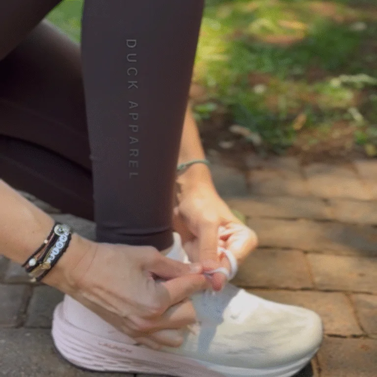 Running in Duck Apparel’s SoftMotion Leggings