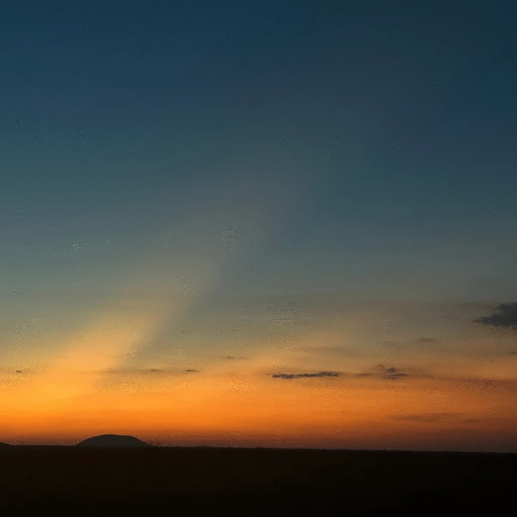 Tau Game Lodge Sunset
