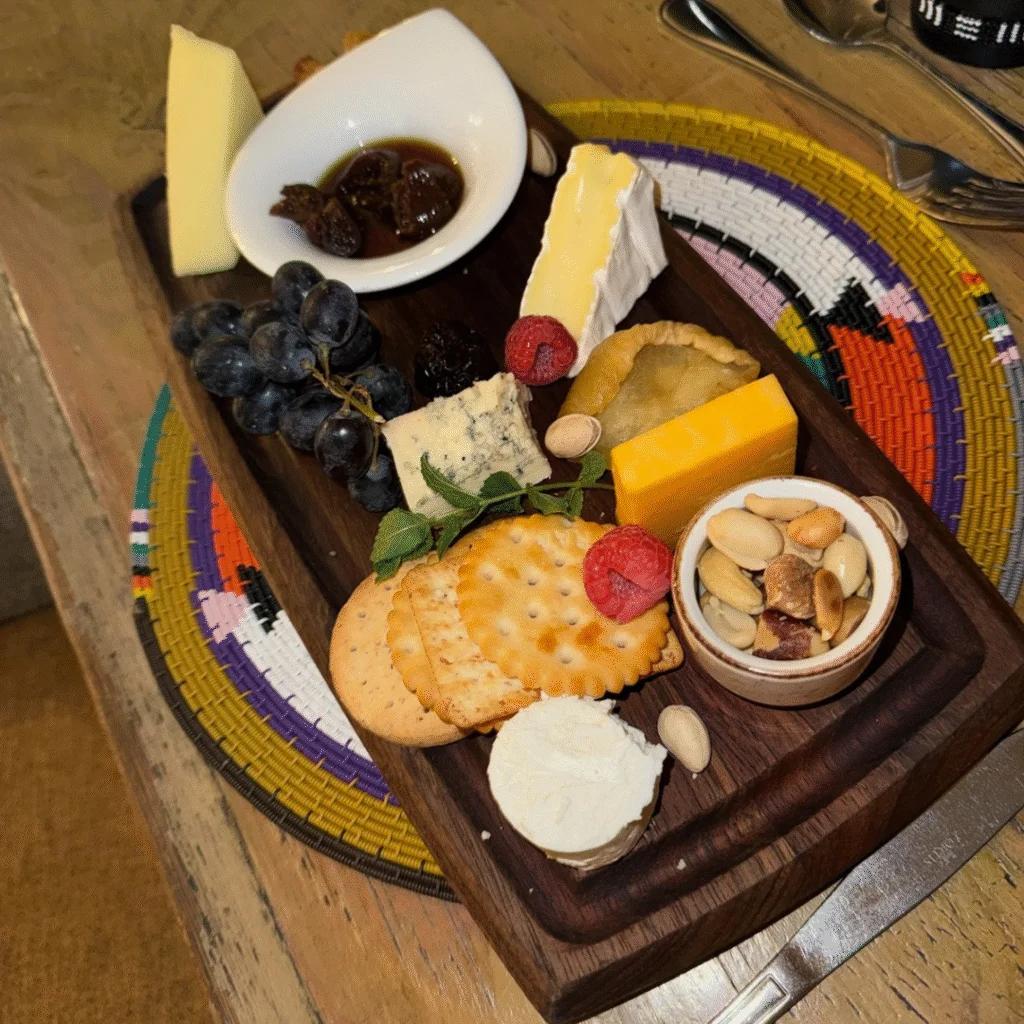 Tau Game Lodge Cheese Board