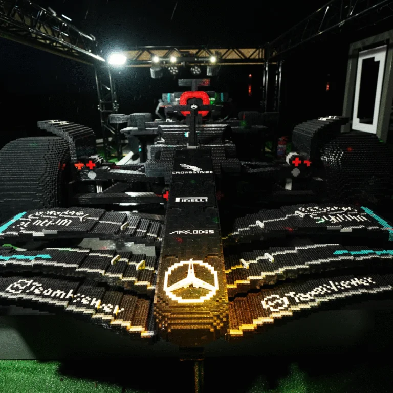 Lego x Mercedes AMG biggest unboxing yet with life-size Lego car