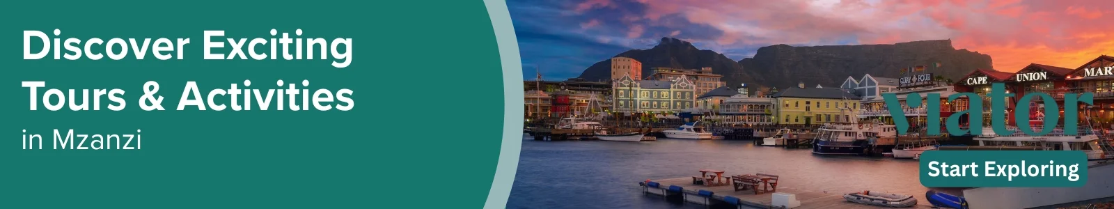 Viator Banner Mzanzi South Africa