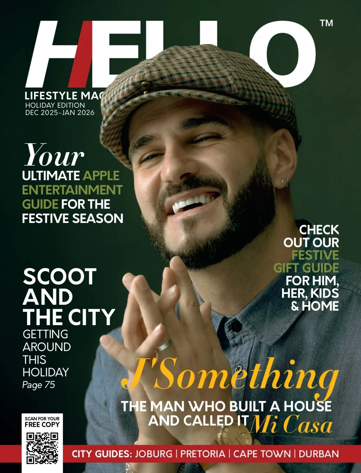 Hello Lifestyle Holiday Edition 2025 Front Cover