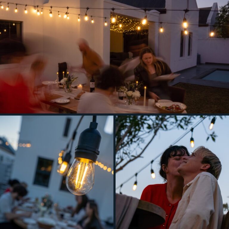 Outdoor lighting with Stellar Lighting