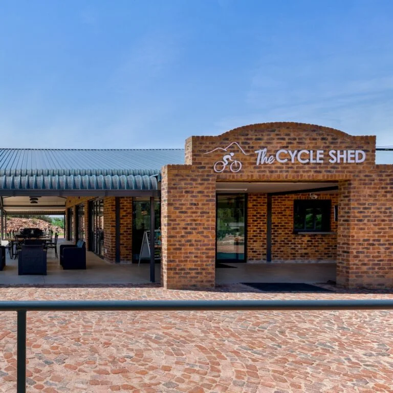 The Cycle Shed @ Kloofzicht Main Entrance