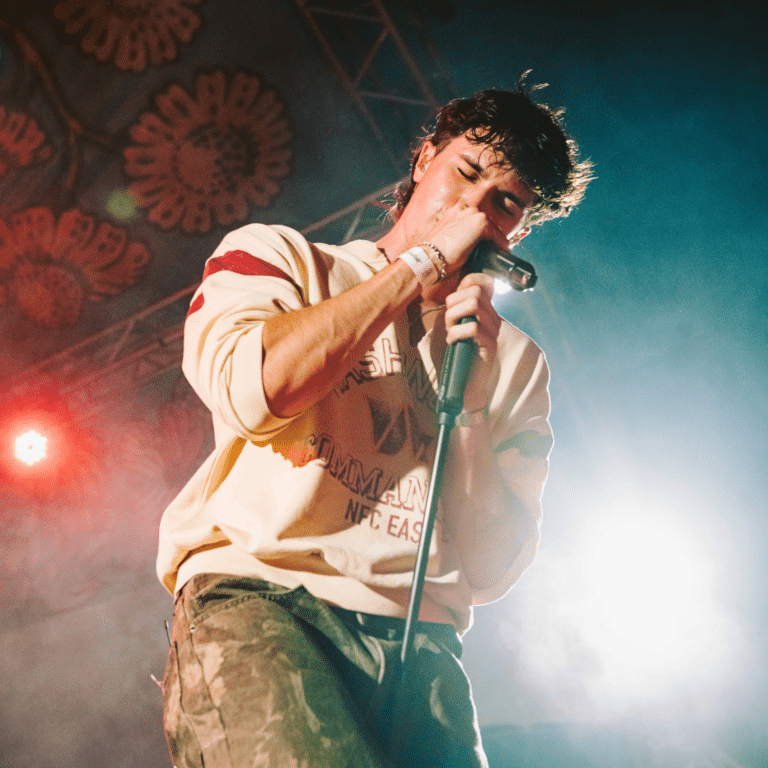 Ben Rodrigues on stage