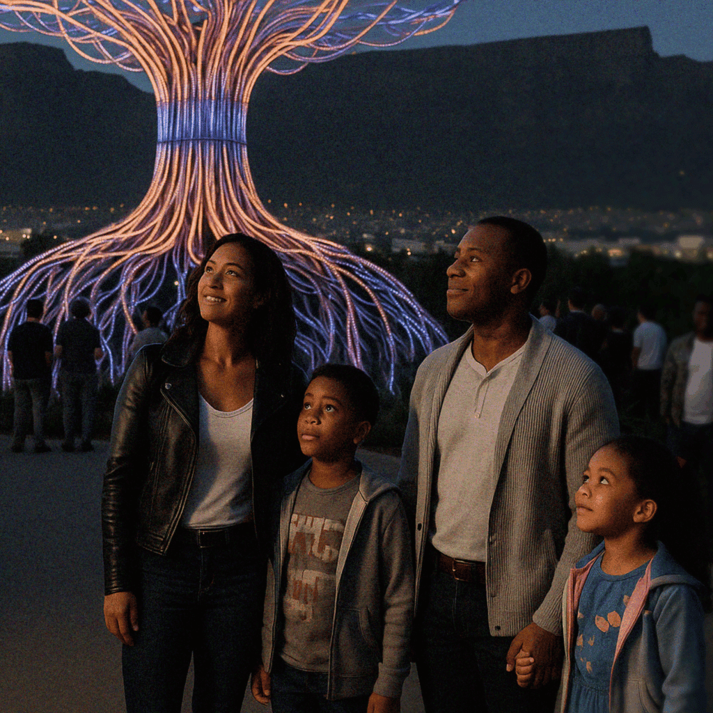 LUMENOCITY The Art of Light Festival Cape Town Family Fun