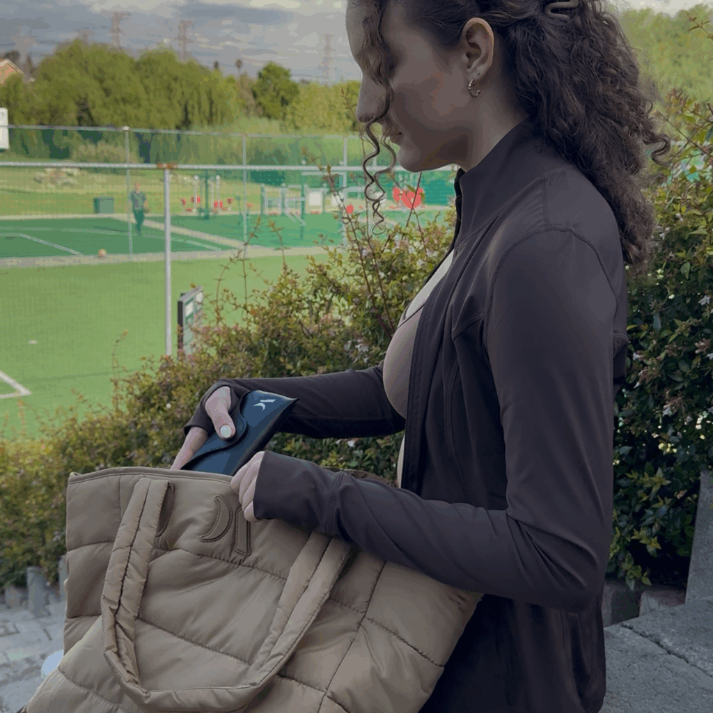 Duck Apparel Puffer Tote Bag