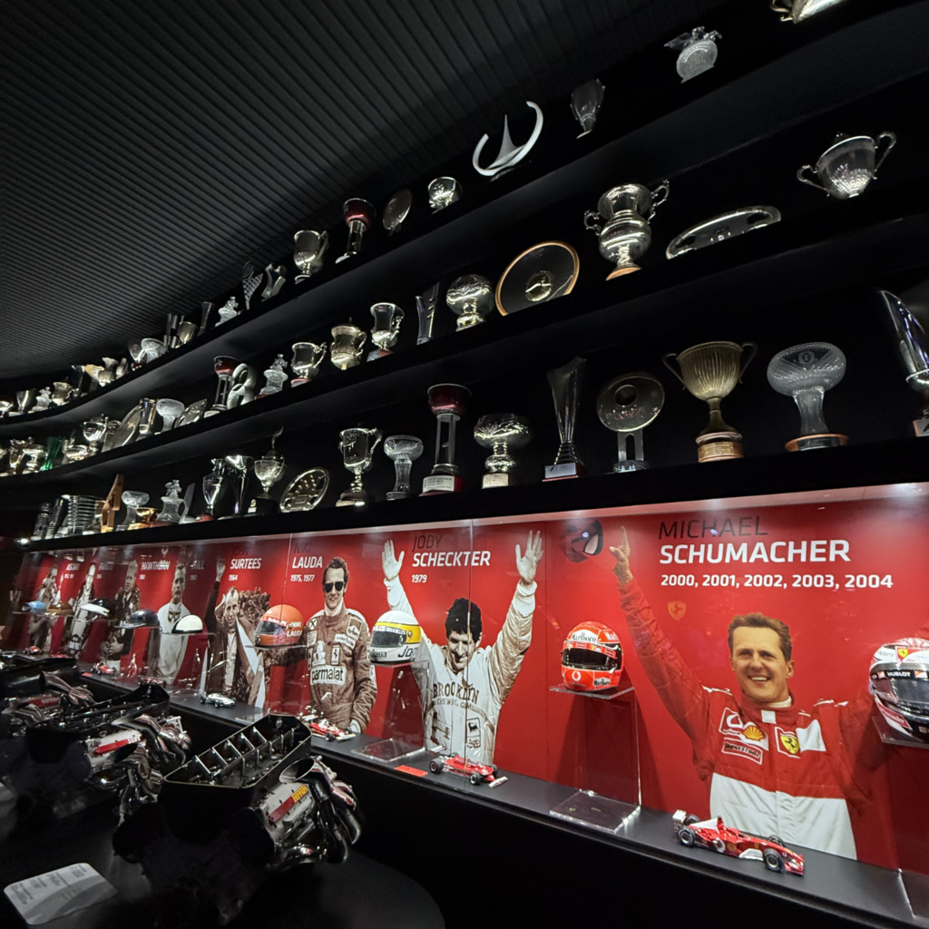 History of Scuderia Ferrari at Museo Ferrari Maranello