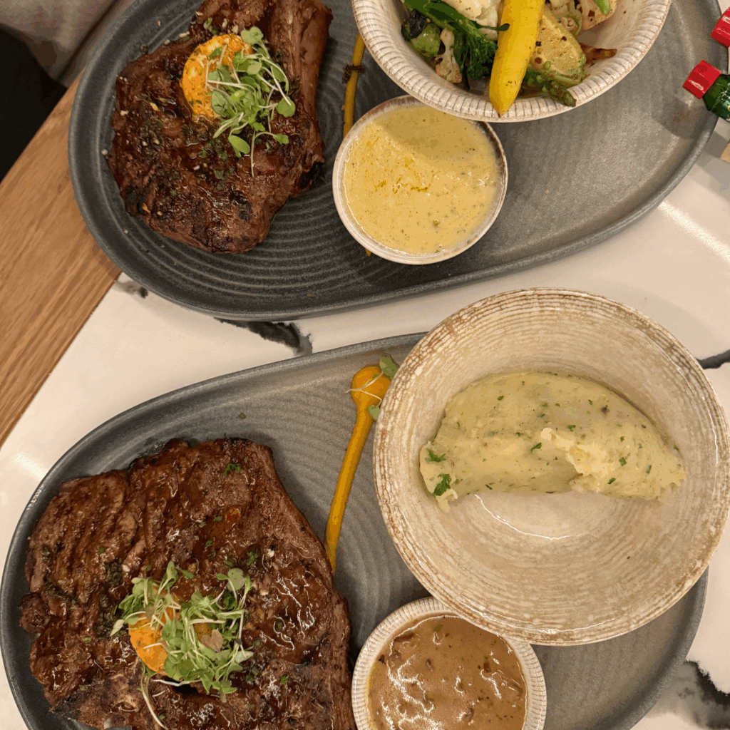 Ribeye on the Bone and 500g T-Bone