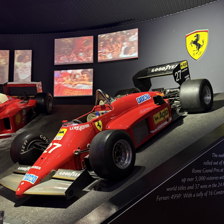 History of Scuderia Ferrari at Museo Ferrari Maranello