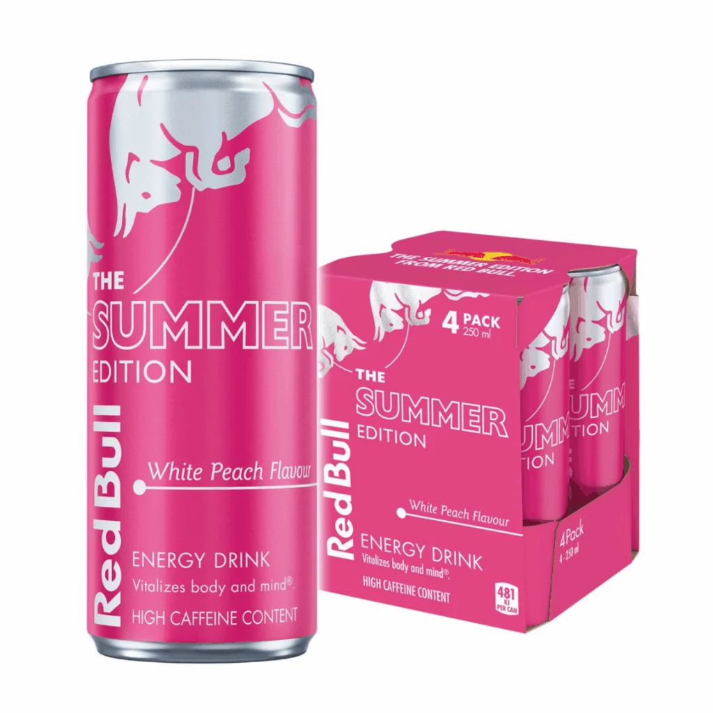 Red Bull White Peach Limited Edition