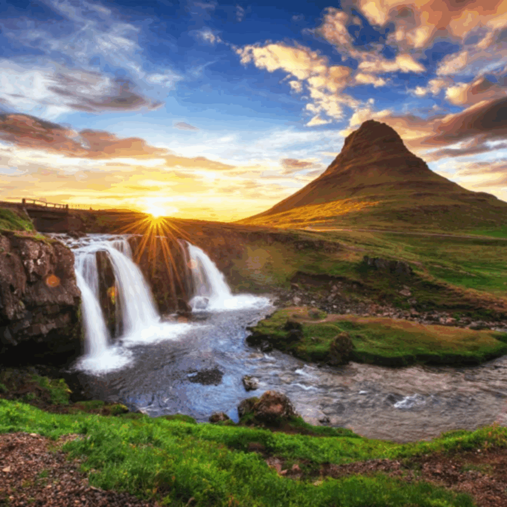 9. Kirkjufell, Iceland