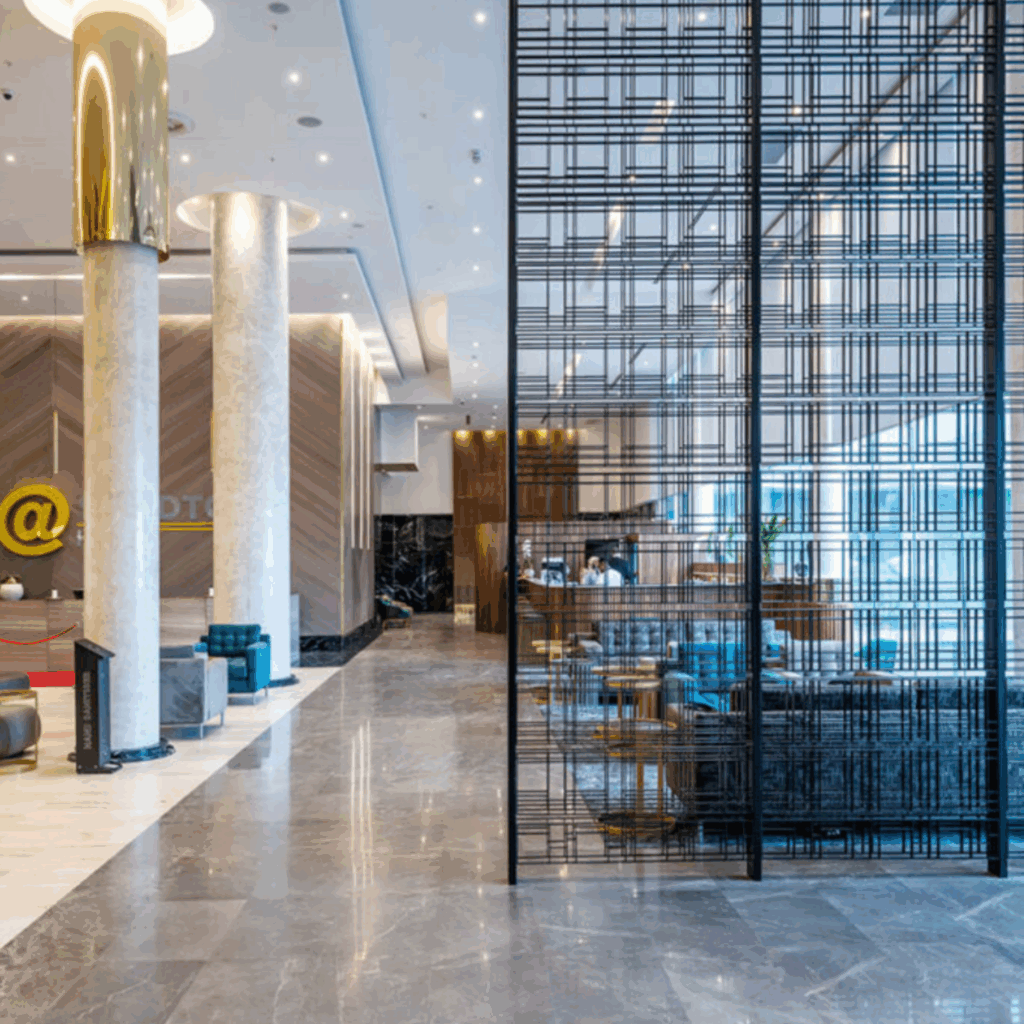 @Sandton Hotel Foyer lounge area