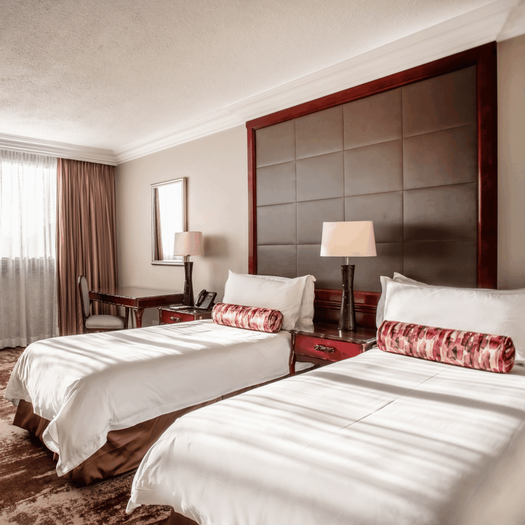 Cascades Hotel Twin Room