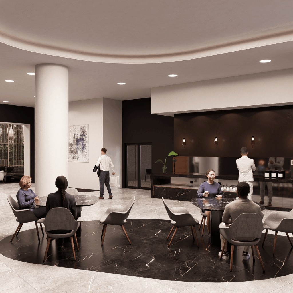 The Capital Boardwalk lobby