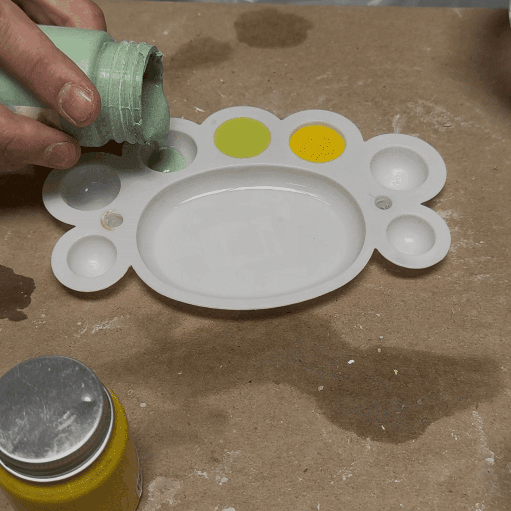 painting clay