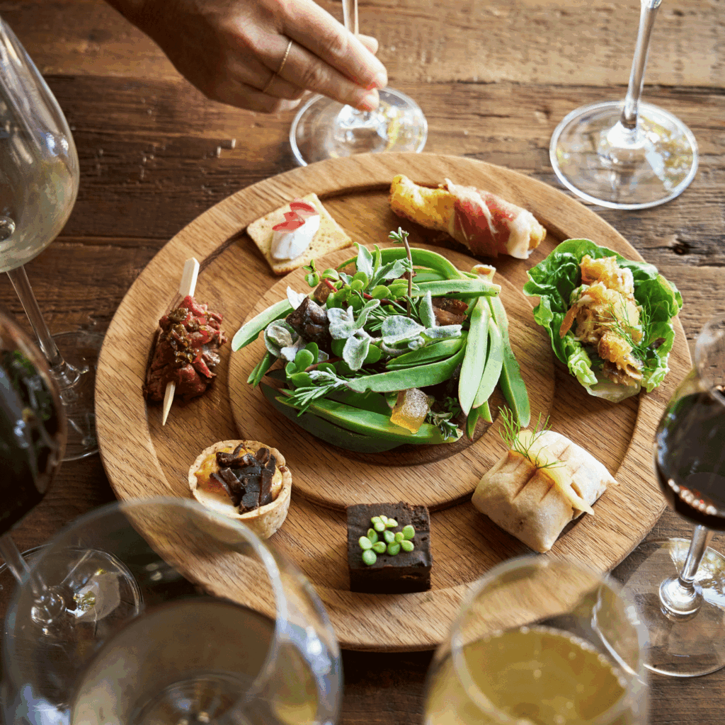 Wine pairing at Geuwels at Vergenoegd Low Wine Estate